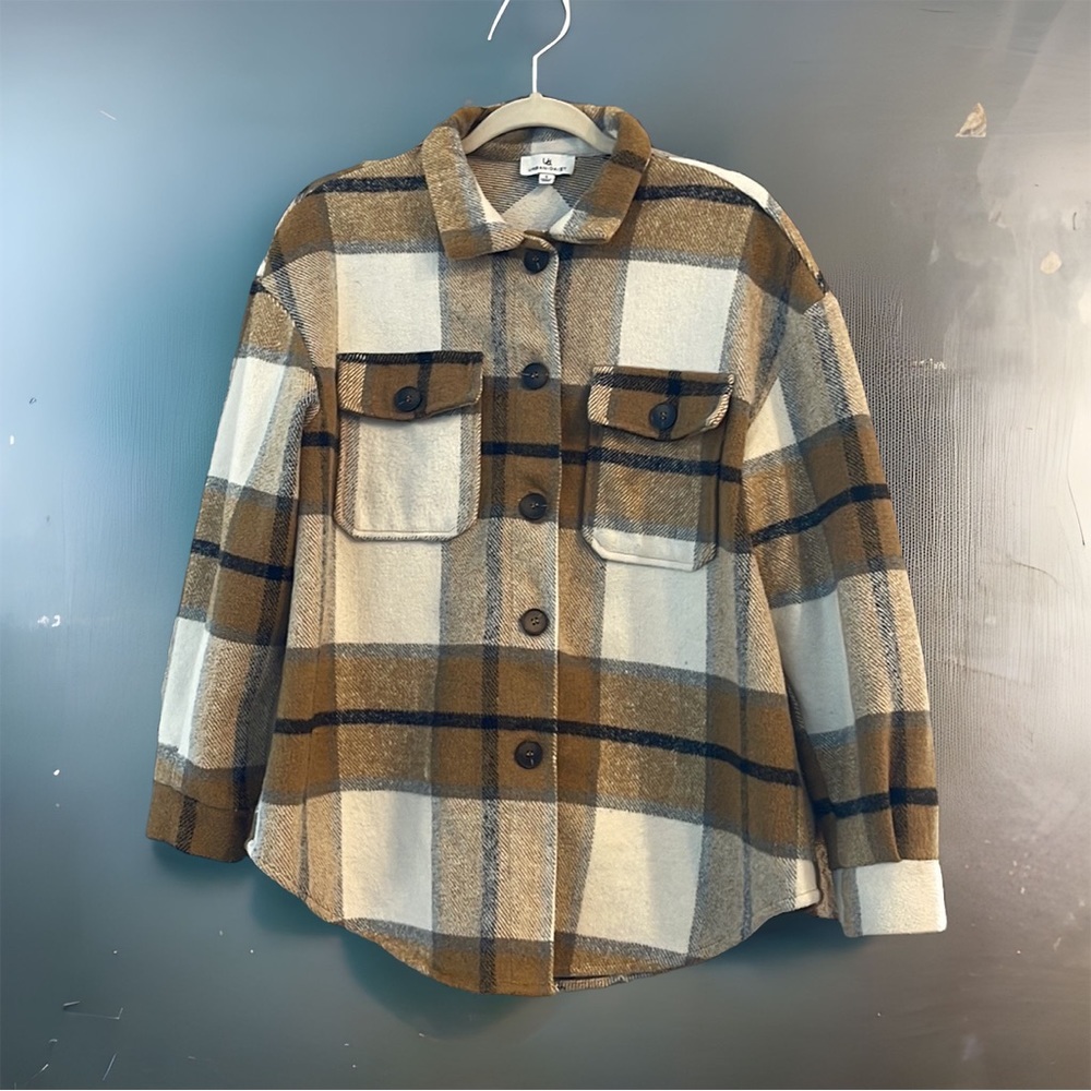Urban Daizy Plaid Shacket